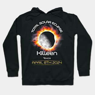 4.08.24 Total Solar Eclipse 2024 een Texas Hoodie